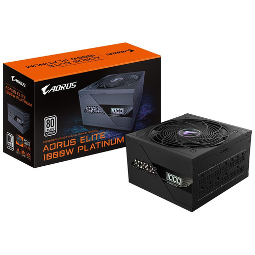 GIGABYTE MODULAR FUENTE ALIM. AORUS ELITE AE1000PM PG5 80 PLUS PLATINUM (Espera 4 dias)-SX20 GIGABYTE MODULAR FUENTE ALIM. AORUS ELITE AE1000PM PG5 80 PLUS PLATINUM (Espera 4 dias)